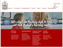 Tablet Screenshot of houstonhometutoring.com
